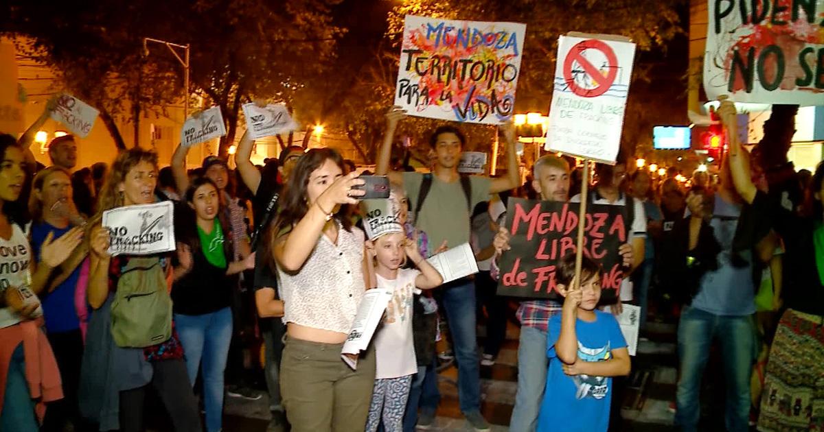 Tratar de frenar el fracking en San Rafael, Mendoza