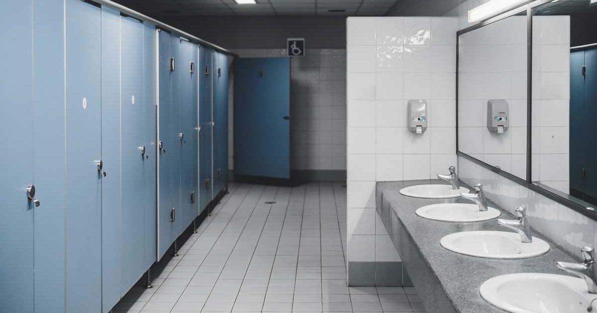 Have public restrooms for customers in bank branches