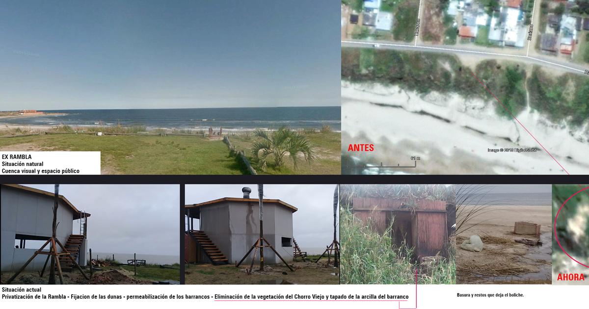 No privatizar las ramblas de Uruguay - No a las construcciones sobre la Faja de Protección Costera