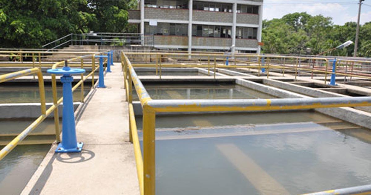 The water treatment plant must be the same as it was more than 50 years ago, Valledupar grew in inhabitants