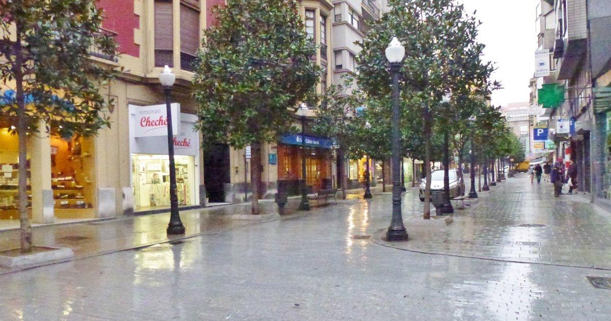 Por la peatonalización de la zona centro de Gijón