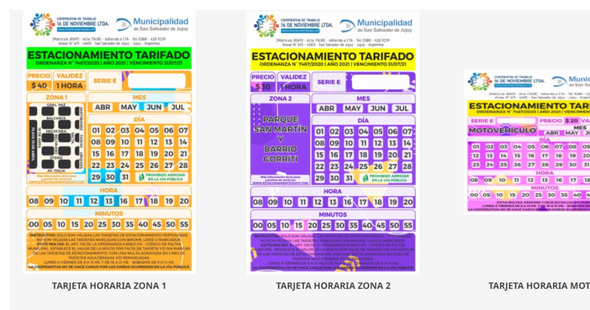 Petición de firmas para reinstaurar el sistema mensual de tarjetón para el estacionamiento con tarifas.