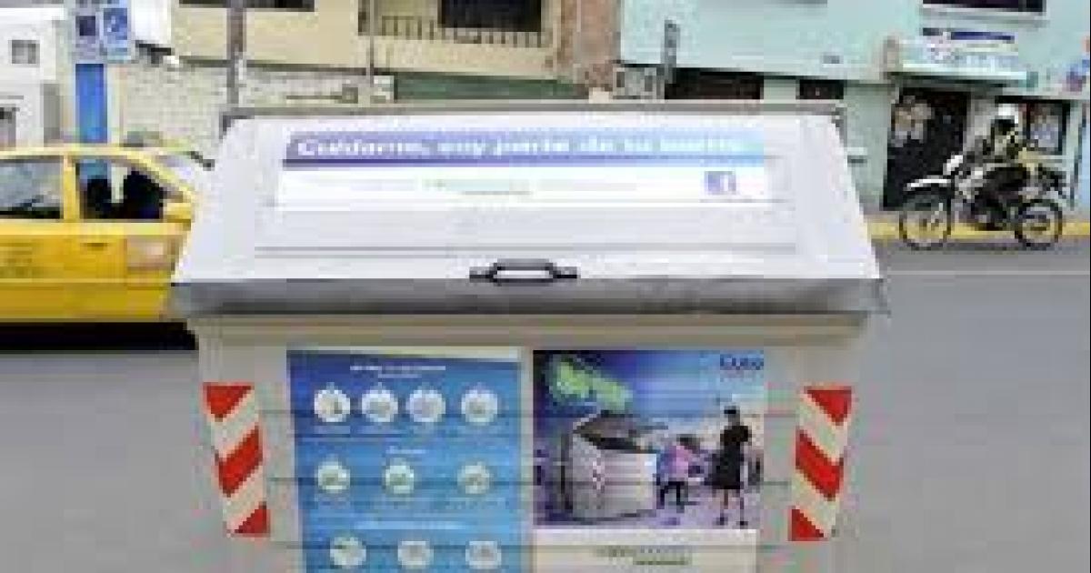 Instalar colectores de basura en todo Carcelén