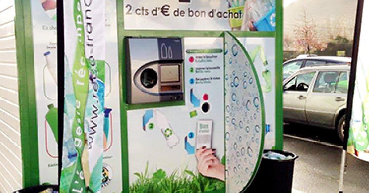 consigner les bouteilles en plastique et canettes à boissons