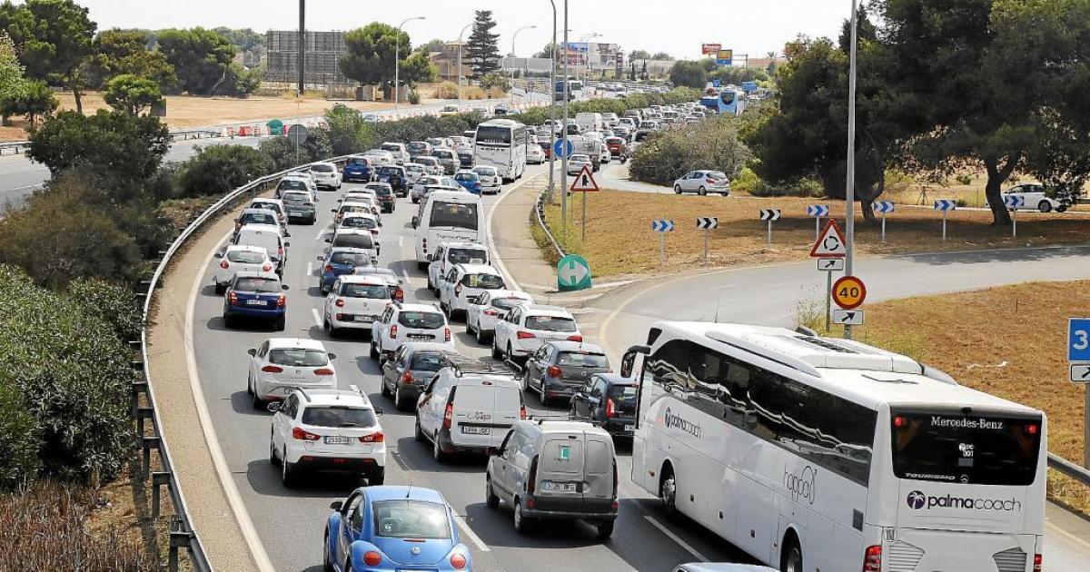 Reducción del uso de automóviles en Baleares