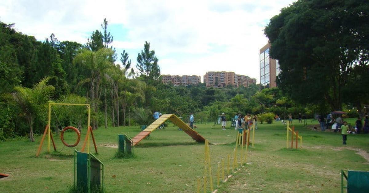 Parque canino vallado sin peligro para los canes