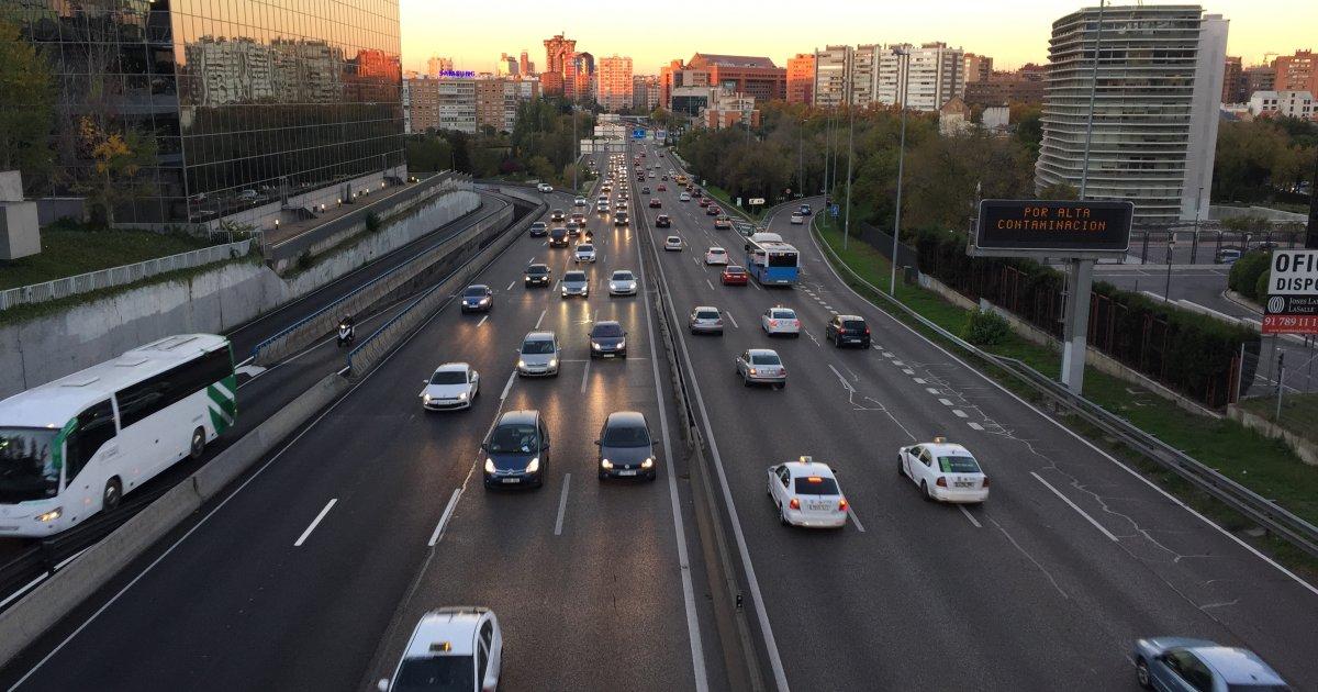 Subir la velocidad en la M-30 de las zonas que no sean túnel a 90