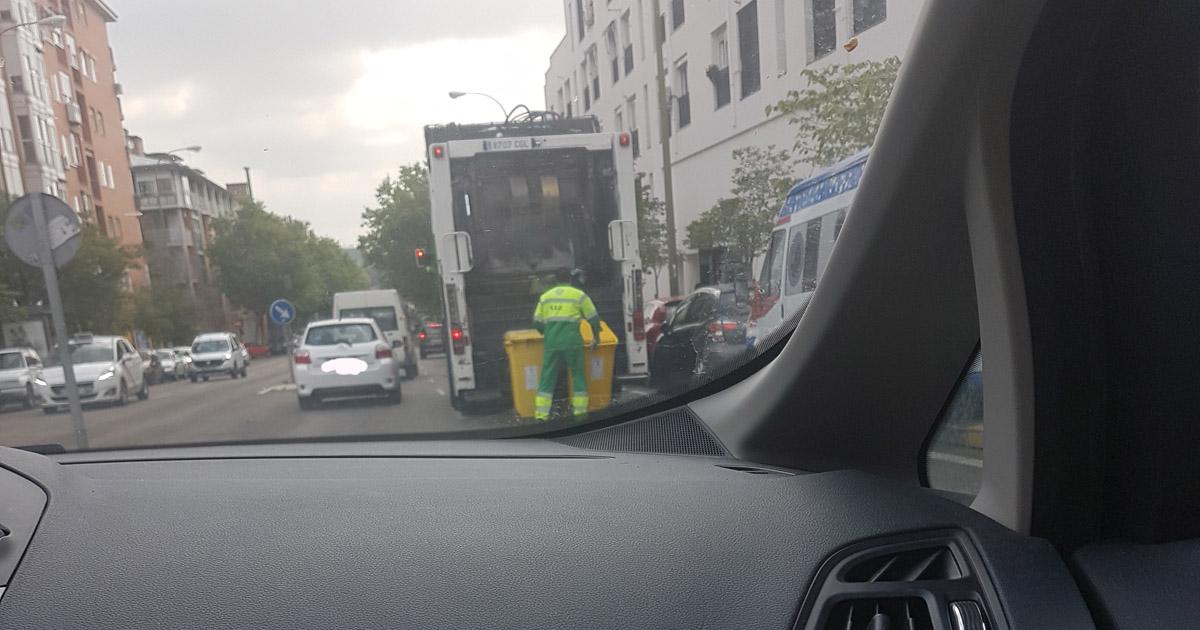 Que el camión de la basura no nos moleste